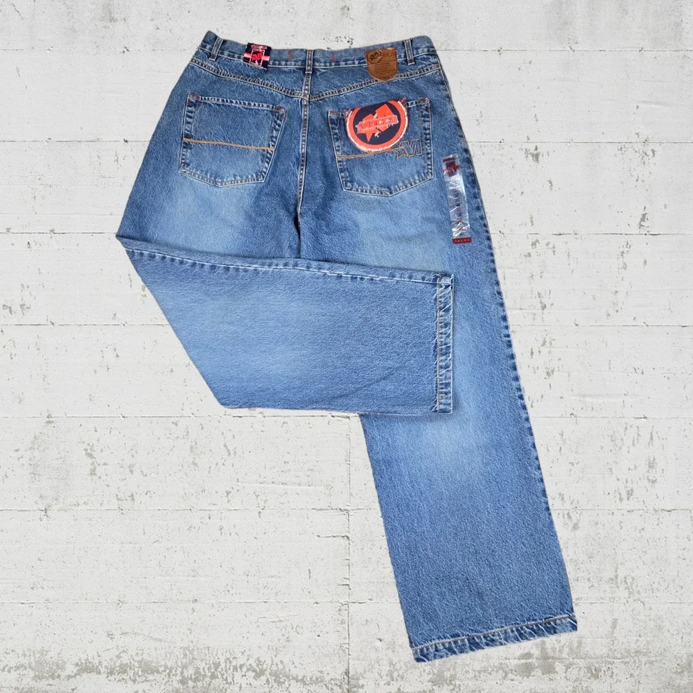 90s Vintage Mecca Medium Wash Regular Fit Bootcut Jeans Size 40 x 32